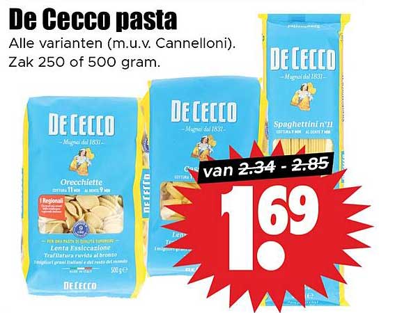 De Cecco pasta
