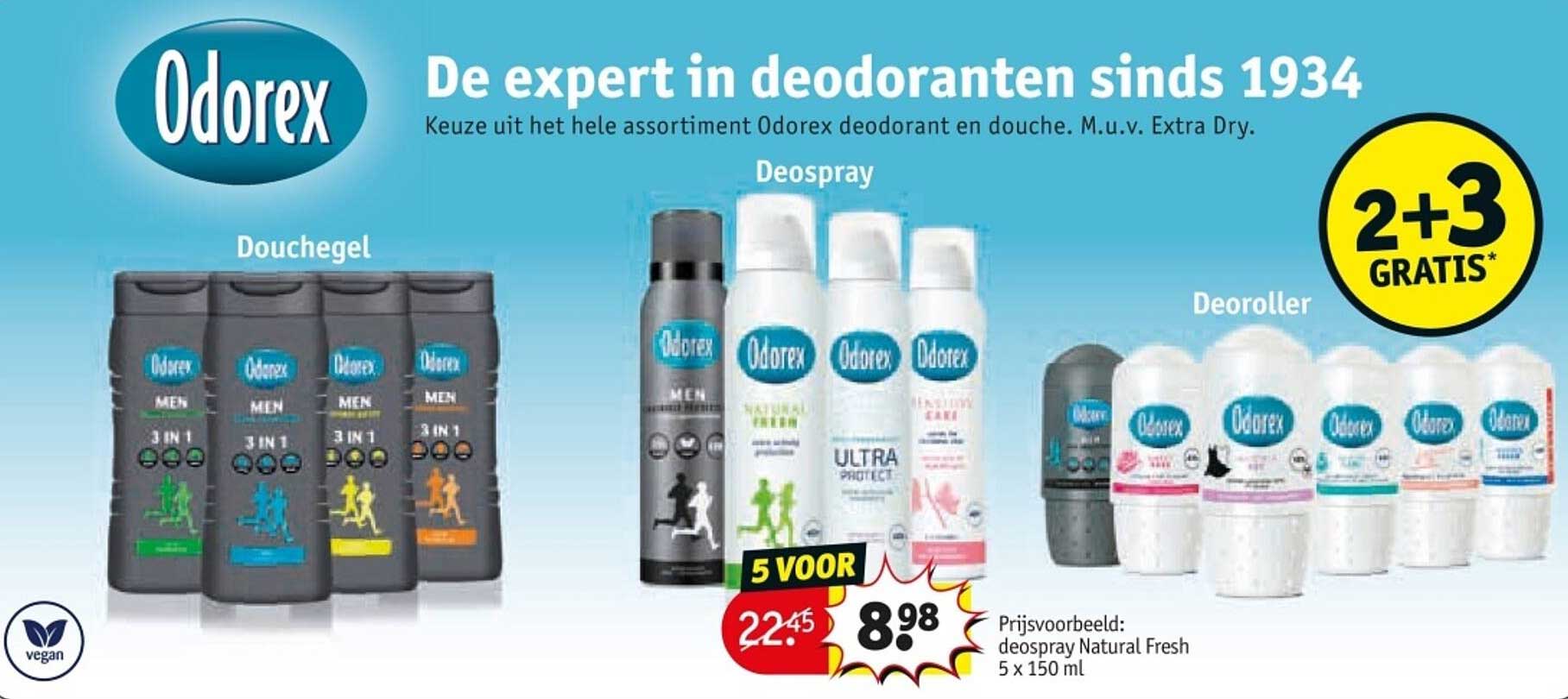 De expert in deodoranten sinds 1934