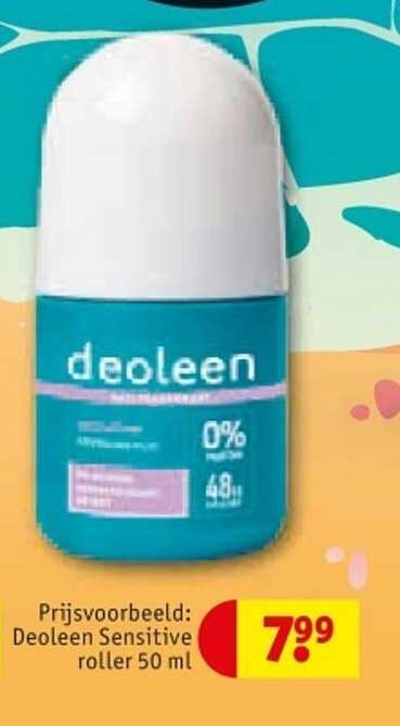 Deoleen Sensitive roller 50 ml