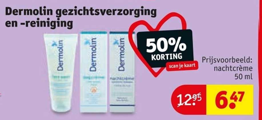 Dermolin gezichtsverzorging en -reiniging