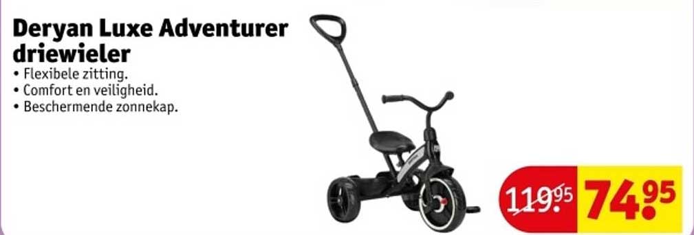 Deryan Luxe Adventurer driewieler