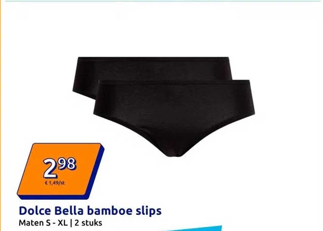 Dolce Bella bamboe slips