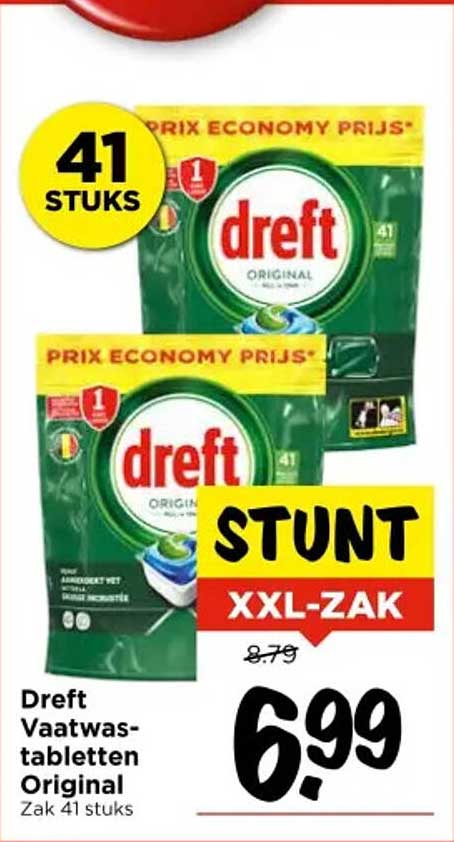 Dreft Vaatwastabletten Original