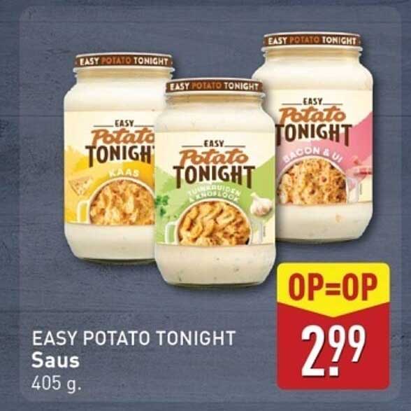 EASY POTATO TONIGHT Saus
