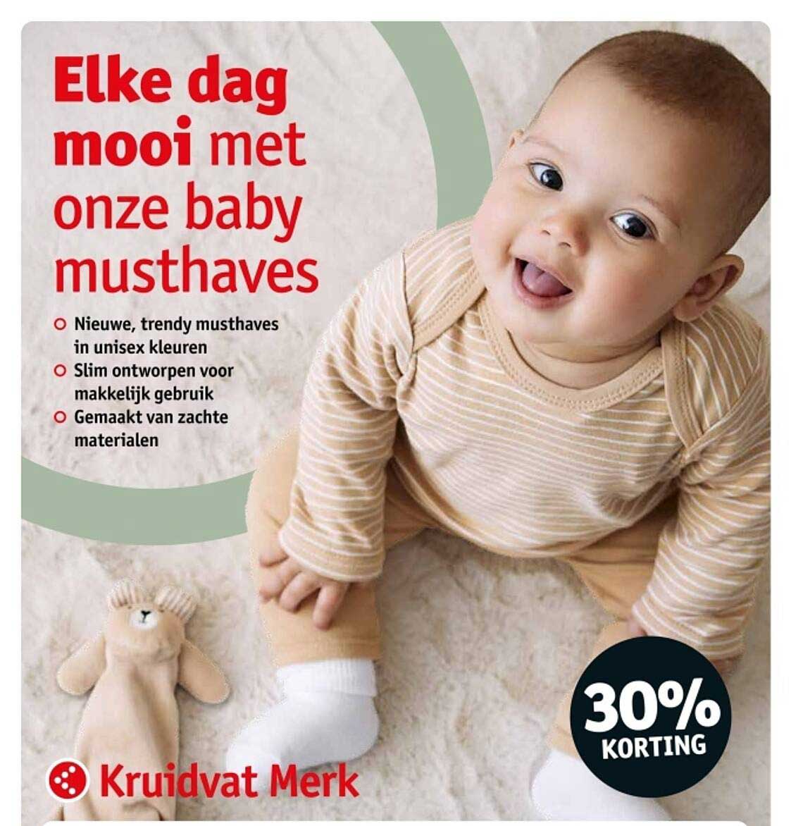 Elke dag mooi met onze baby musthaves
