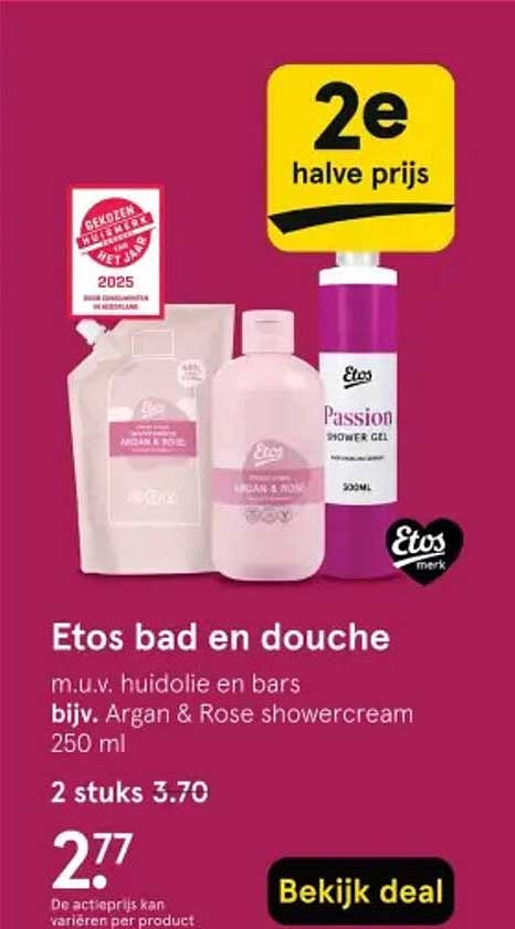 Etos bad en douche