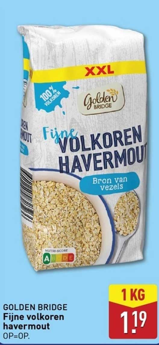 Fijne volkoren havermout