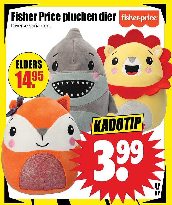 Fisher Price pluchen dier