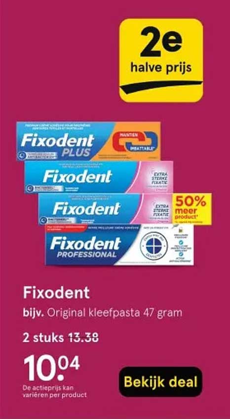 Fixodent