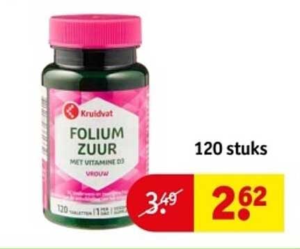Folium Zuur met Vitamine D3