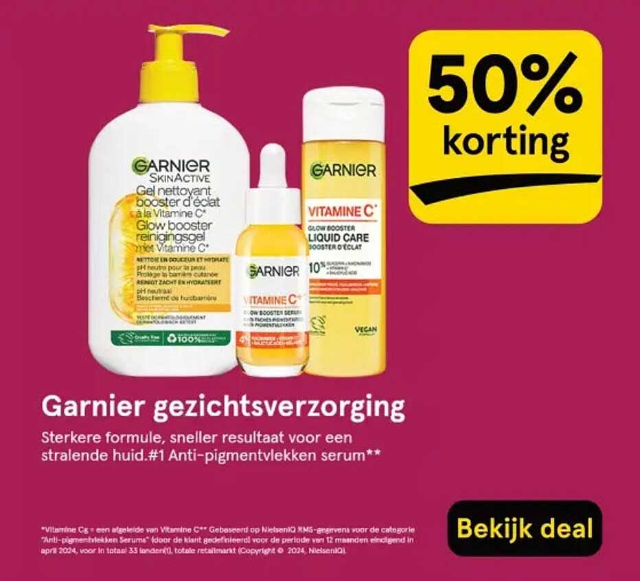 Garnier gezichtsverzorging