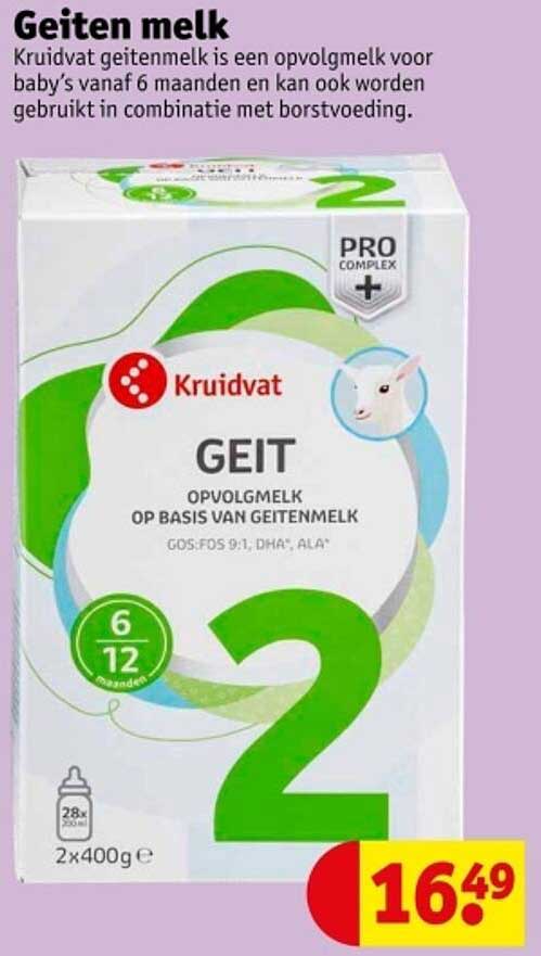 Geiten melk