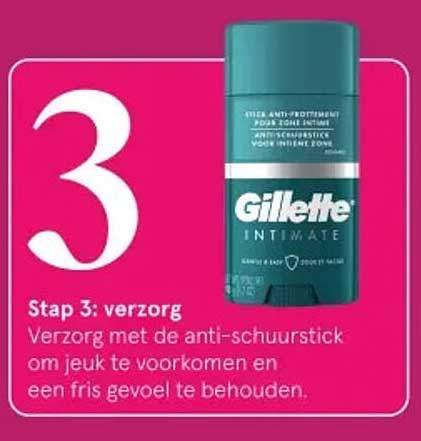 Gillette Intimate Anti-schuurstick