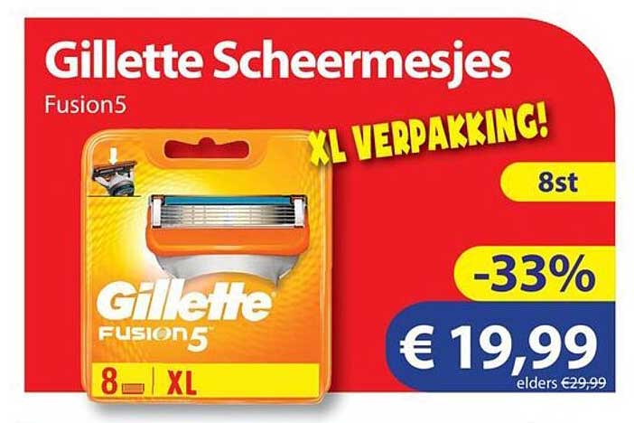 Gillette Scheermesjes Fusion5