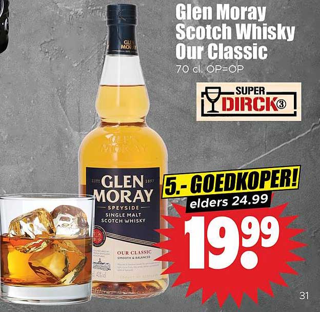 Glen Moray Scotch Whisky Our Classic