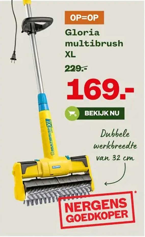 Gloria multibrush XL