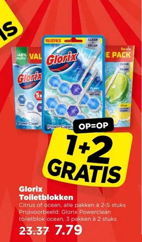 Glorix Toiletblokken