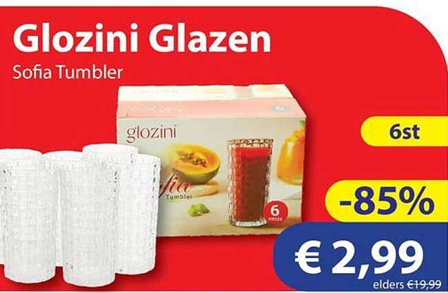 Glozini Glazen Sofia Tumbler
