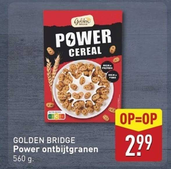 GOLDEN BRIDGE Power ontbijtgranen 560 g