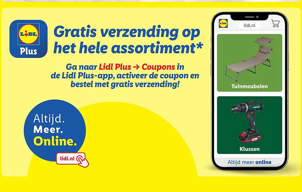 Gratis verzending op het hele assortiment*