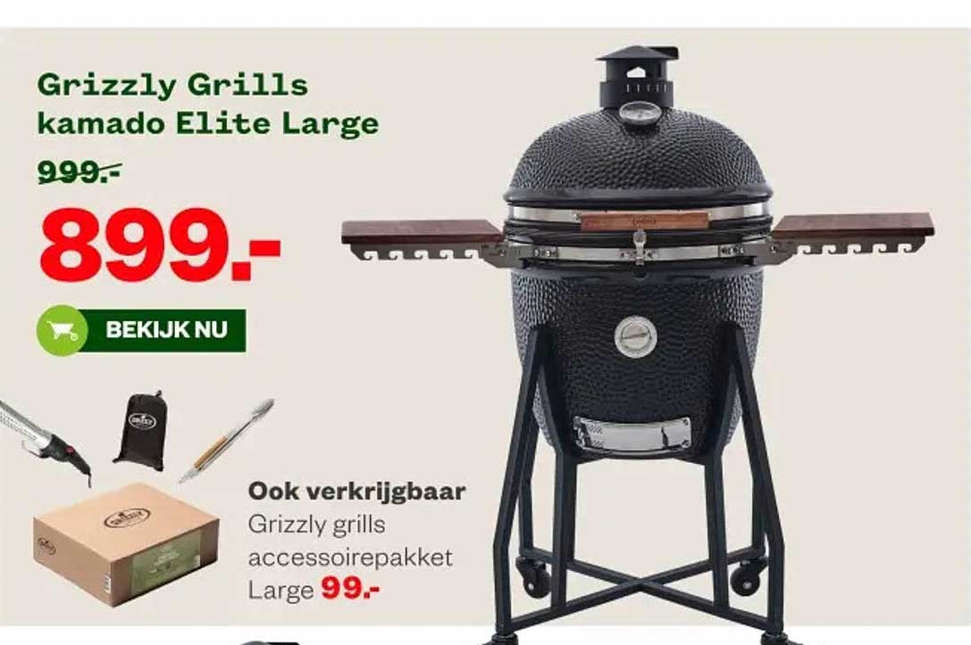Grizzly Grills kamado Elite Large