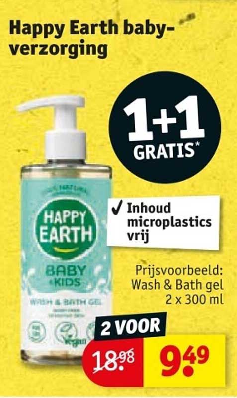 Happy Earth baby-verzorging