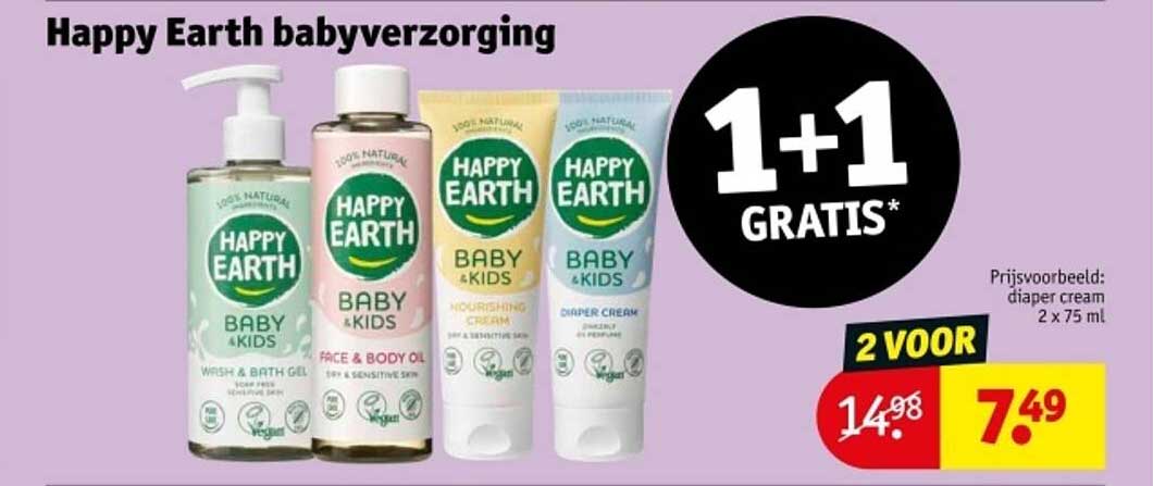 Happy Earth babyverzorging