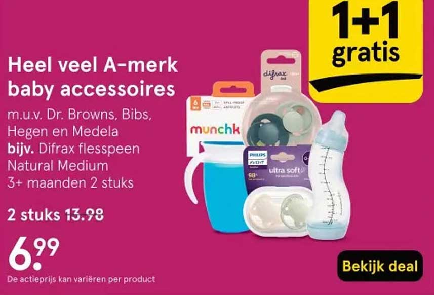 Heel veel A-merk baby accessoires