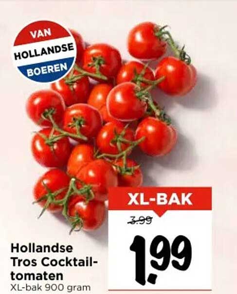 Hollandse Tros Cocktail-tomaten 900 gram