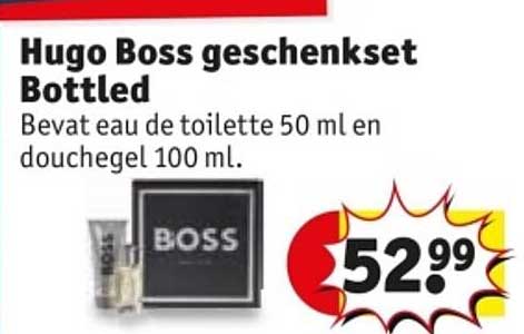 Hugo Boss geschenkset Bottled
