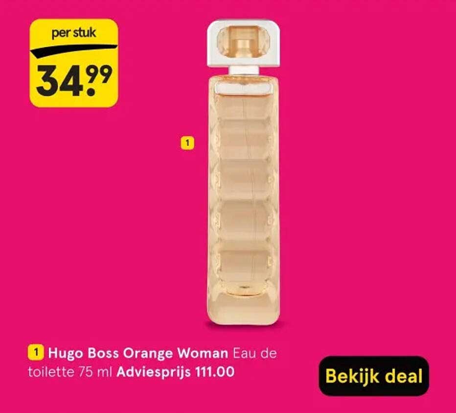 Hugo Boss Orange Woman Eau de toilette 75 ml