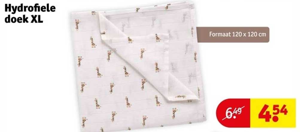 Hydrofiele doek XL