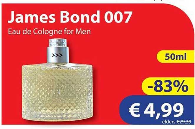 James Bond 007 Eau de Cologne for Men