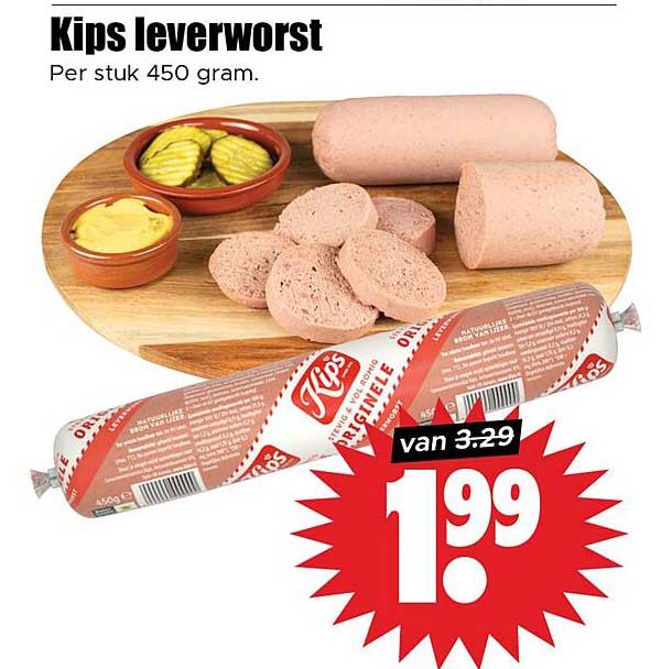 Kips leverworst