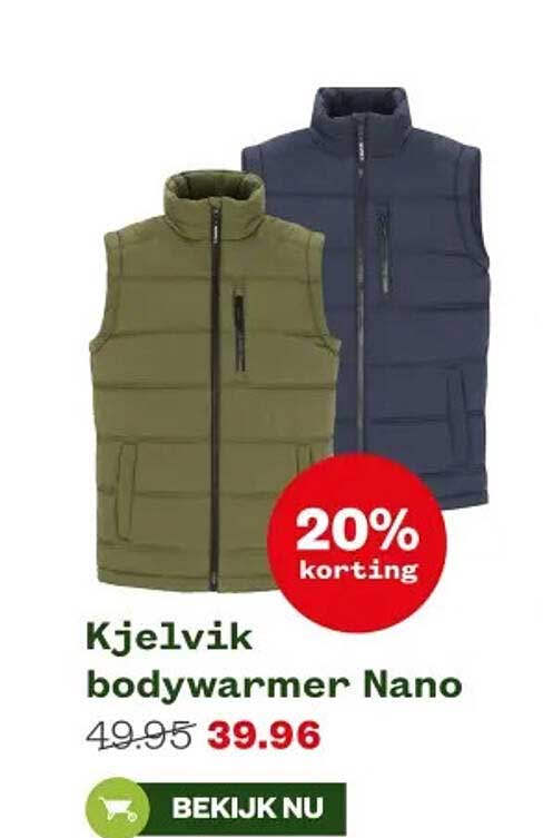 Kjelvik bodywarmer Nano