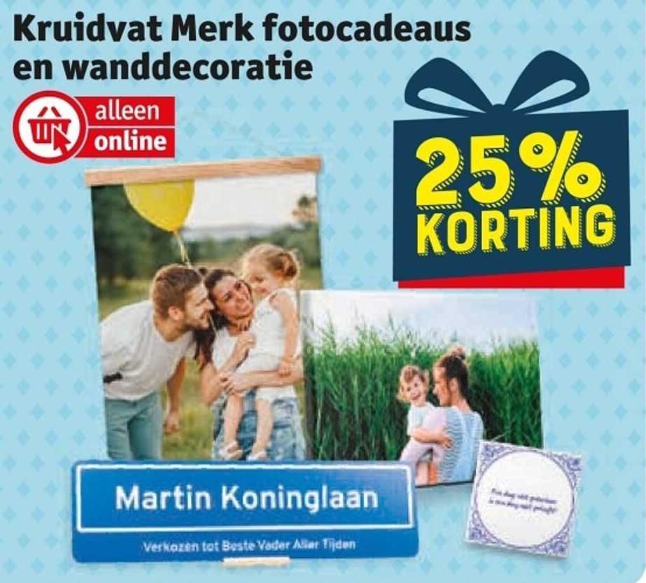 Kruidvat Merk fotocadeaus en wanddecoratie