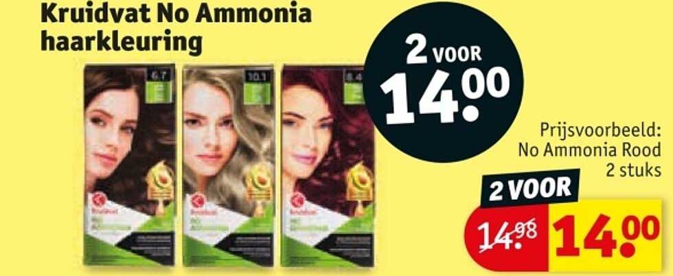 Kruidvat No Ammonia haarkleuring