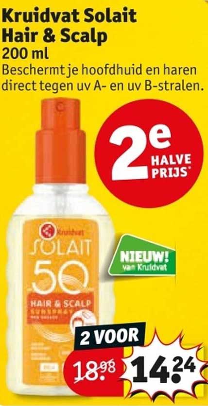 Kruidvat Solait Hair & Scalp 200 ml