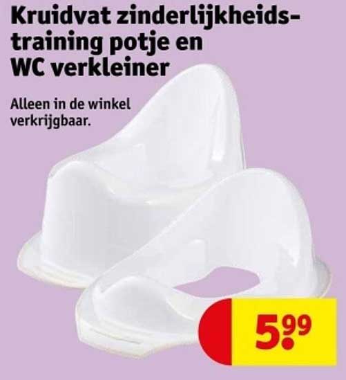 Kruidvat zindelijkheidstraining potje en WC verkleiner
