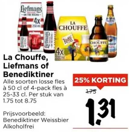La Chouffe, Liefmans of Benediktiner
