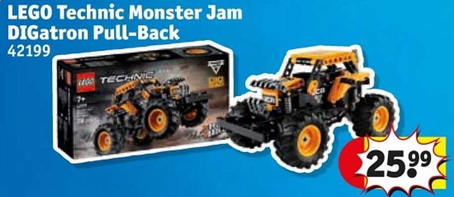 LEGO Technic Monster Jam DIGatron Pull-Back 42199