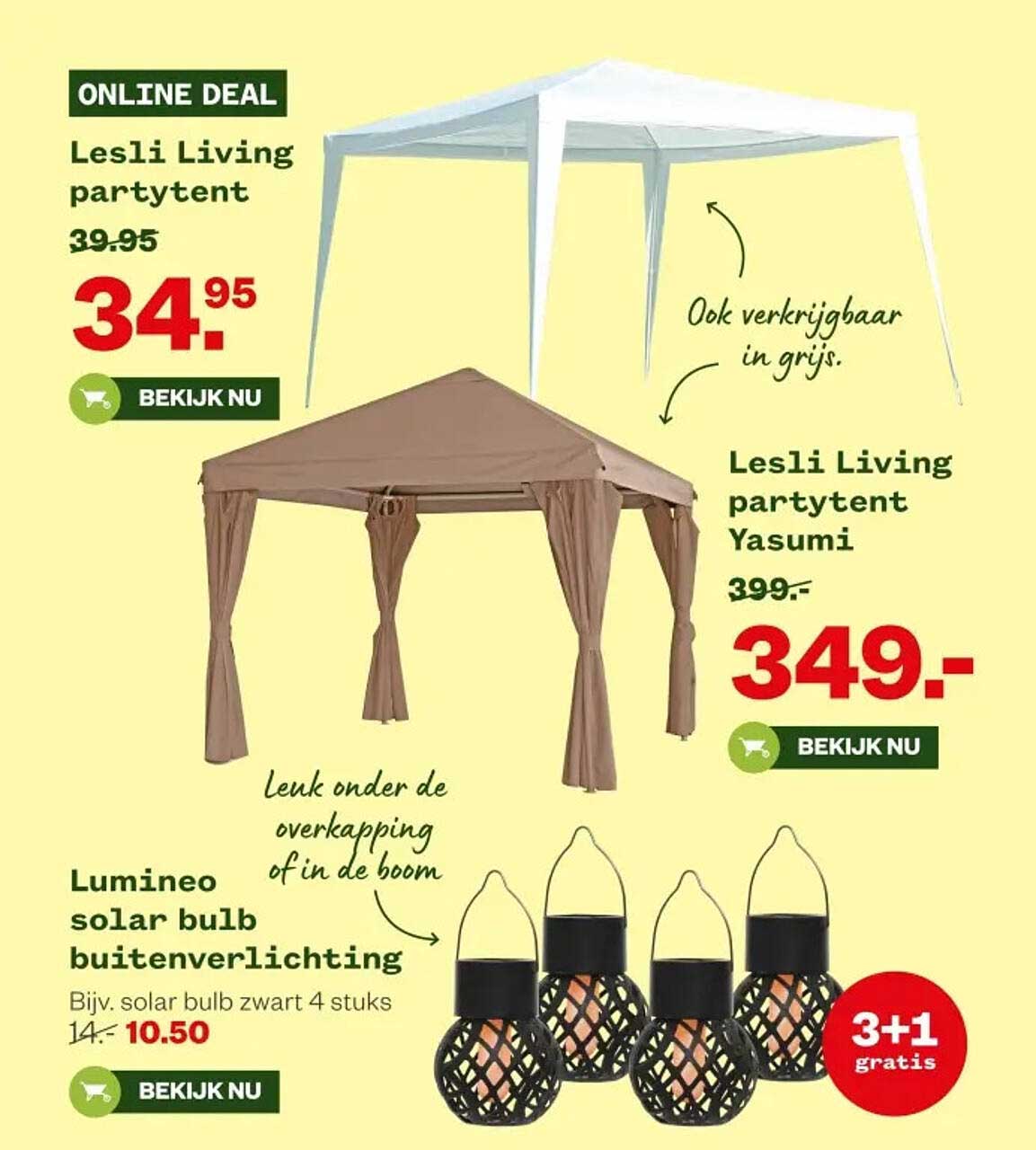 Lesli Living partytent