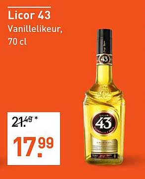 Licor 43 Vanille-likeur, 70 cl