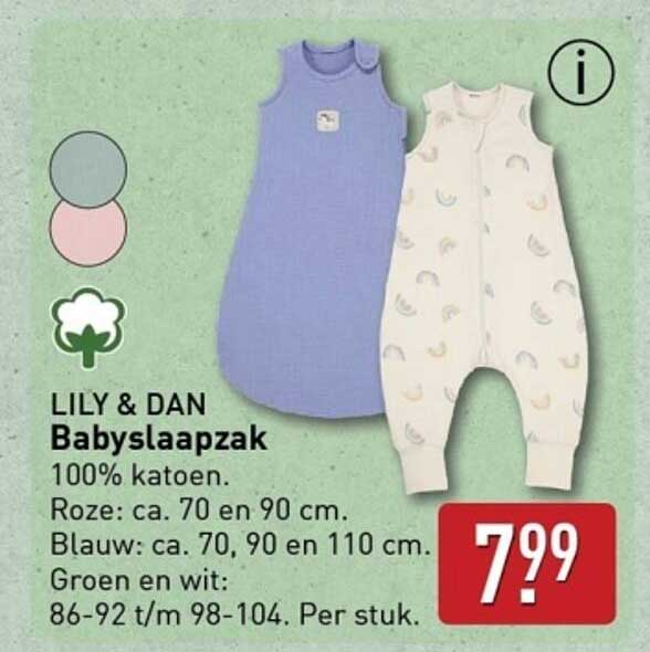 LILY & DAN Babyslaapzak