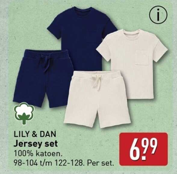 LILY & DAN Jersey set