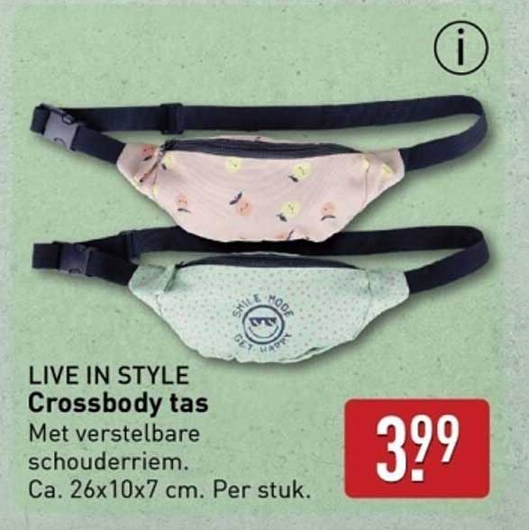 LIVE IN STYLE Crossbody tas