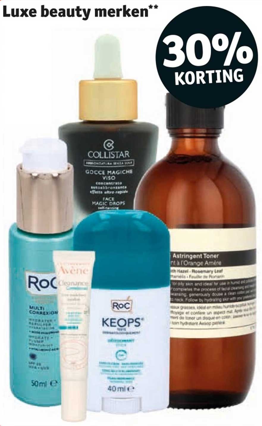 Luxe beauty merken**