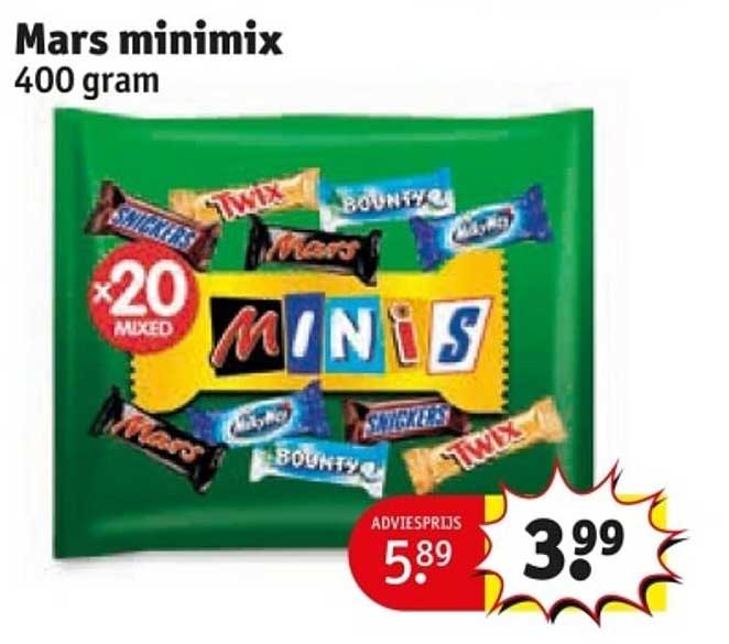 Mars minimix 400 gram