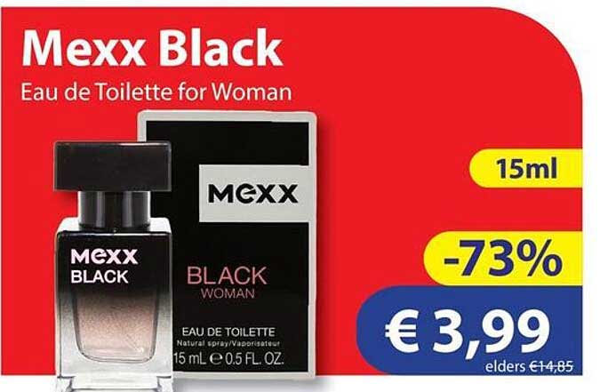 Mexx Black Eau de Toilette for Woman