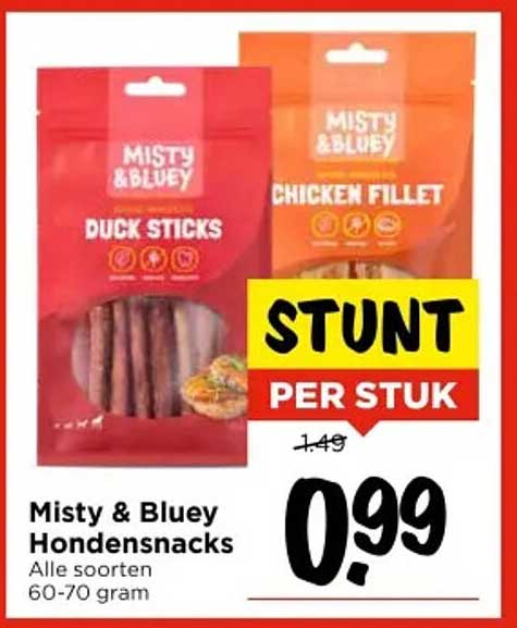 Misty & Bluey Hondensnacks